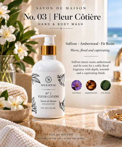 Hand & Body Wash - No. 3 | Fleur Còtière