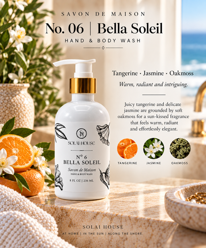 Hand & Body Wash - No. 6 | Bella Soleil