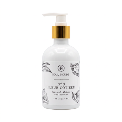 Hand & Body Wash - No. 3 | Fleur Còtière